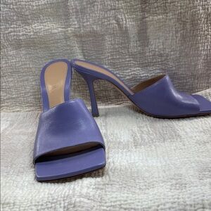 Bottega Veneta Lavender Heeled Sandals